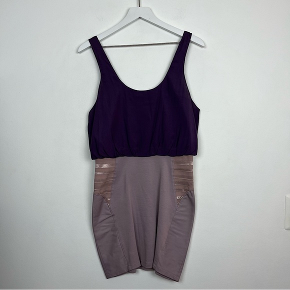 Alice + Olivia Dresses & Skirts - Alice and Olivia Nicky Blouson Leather Panel Dress